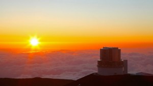 телескоп Субару на вершине Гавайского вулкана